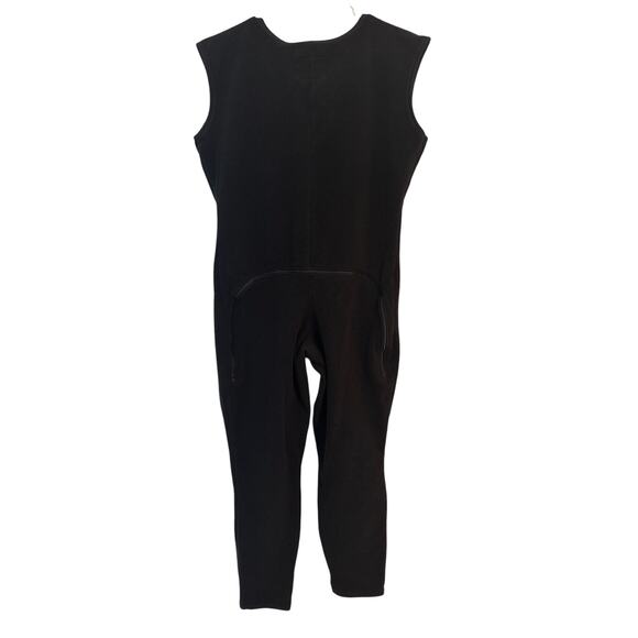 Vintage Powertec Women's Size XL Black Fleece Lined Power Bibs One Piece Snow - Picture 2 of 9